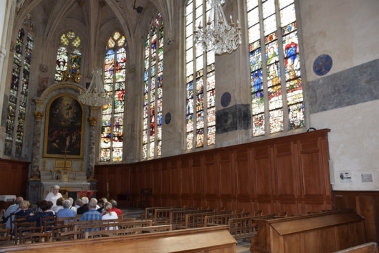 visite guidee de l'eglise